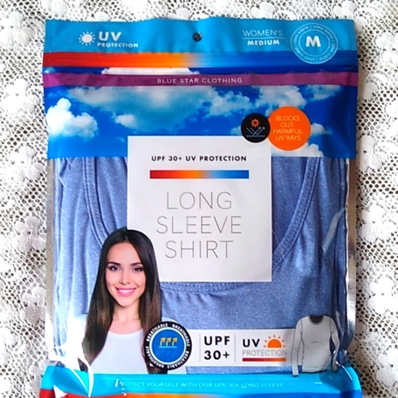 3 Pack of UV Protection Long Sleeve Shirts - Picture 3 of 6